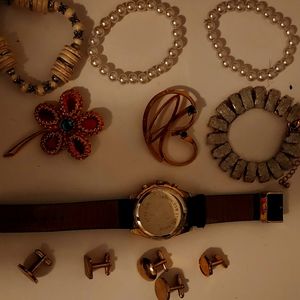 VINTAGE FASHION JEWELRY LOT OF 12